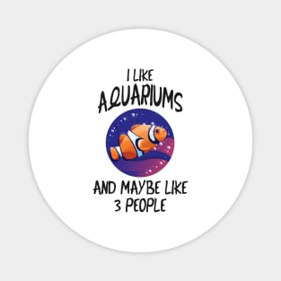 Aquaristic Fish Aquarist Gift Magnet